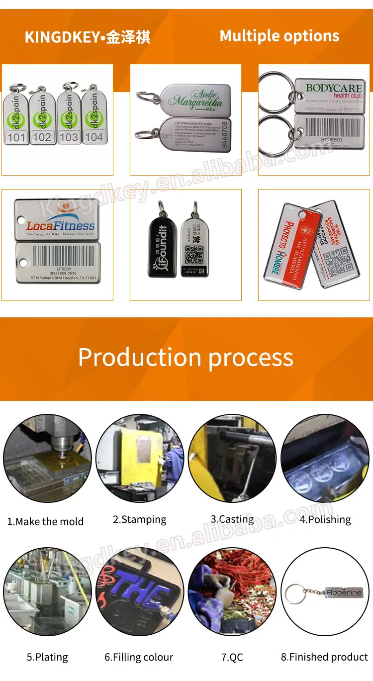 Barcode Key Tags / Key Fobs / Keychains As Vip Card In Club Gym Member Id Tag Qr Code Serial