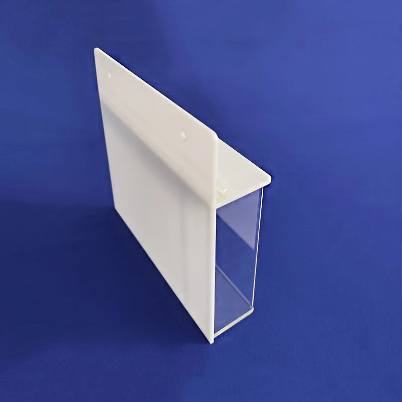 Custom Clear Acrylic Mailbox Lucite Mailbox with Lock Wall Mounted Perspex Mail Box with a Hinged Lid