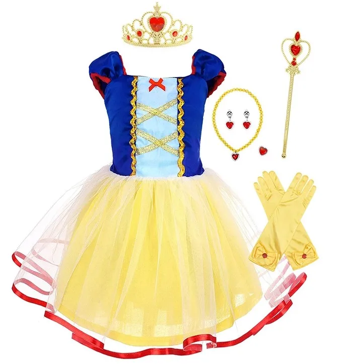 Princes Snow White Costume Perfect for Halloween Parties