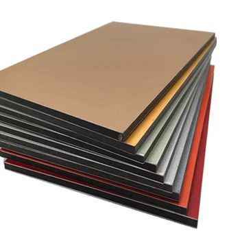 3mm 4mm 0.21mm Aluminium plastic Core Composite Panel/Fireproof Core Acp/acm board