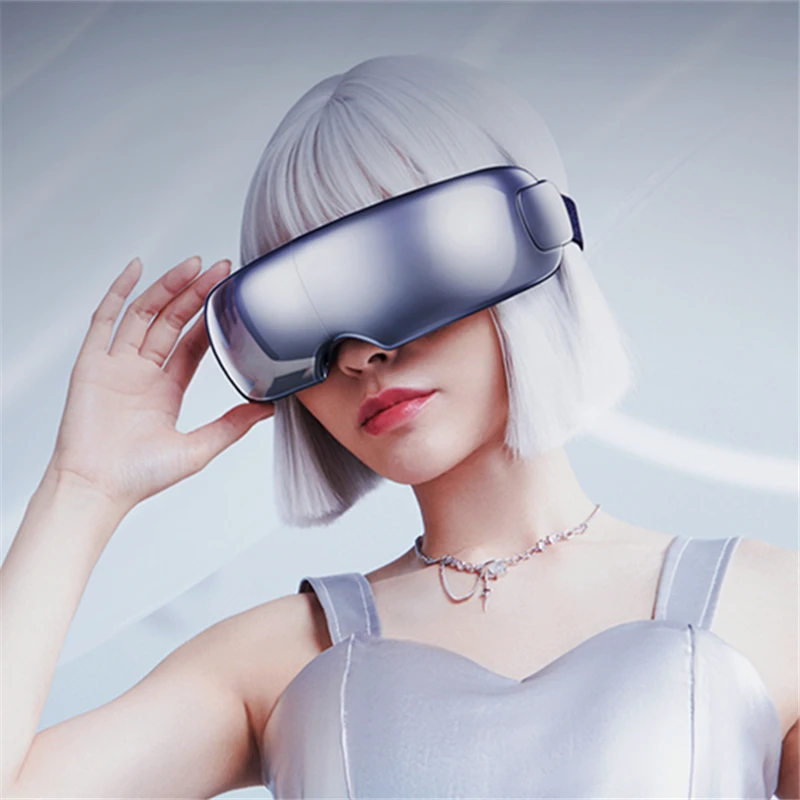 Best Smart Vibration Relax Acupoint Massage Heating Eye Massager Popular REPOR I50 Instrument for Eye Protection