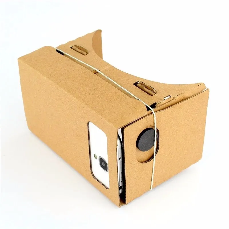 New Virtual Reality 25mm Lens Cardboard 3D Glasses Glasses Type Cardboard Vr 3d Glasses