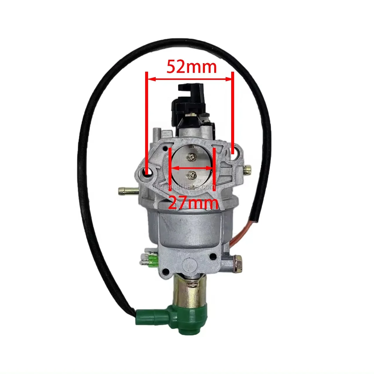 Carburetor Solenoid GX390 GX420 188F 190F H7000 5kW Auto Generator Engine Carb