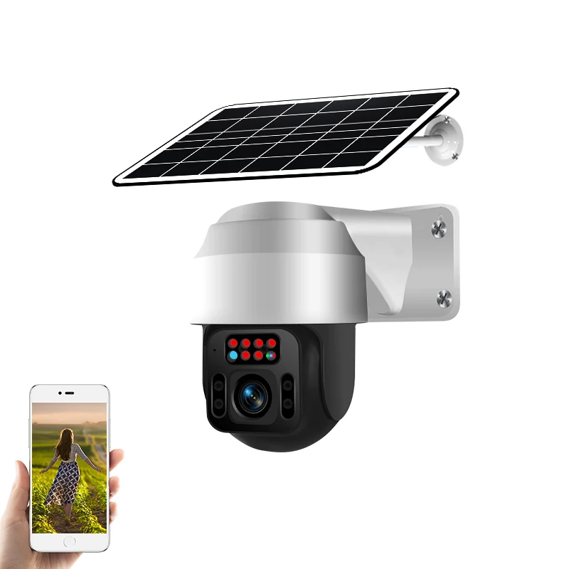 360 degree solar camera