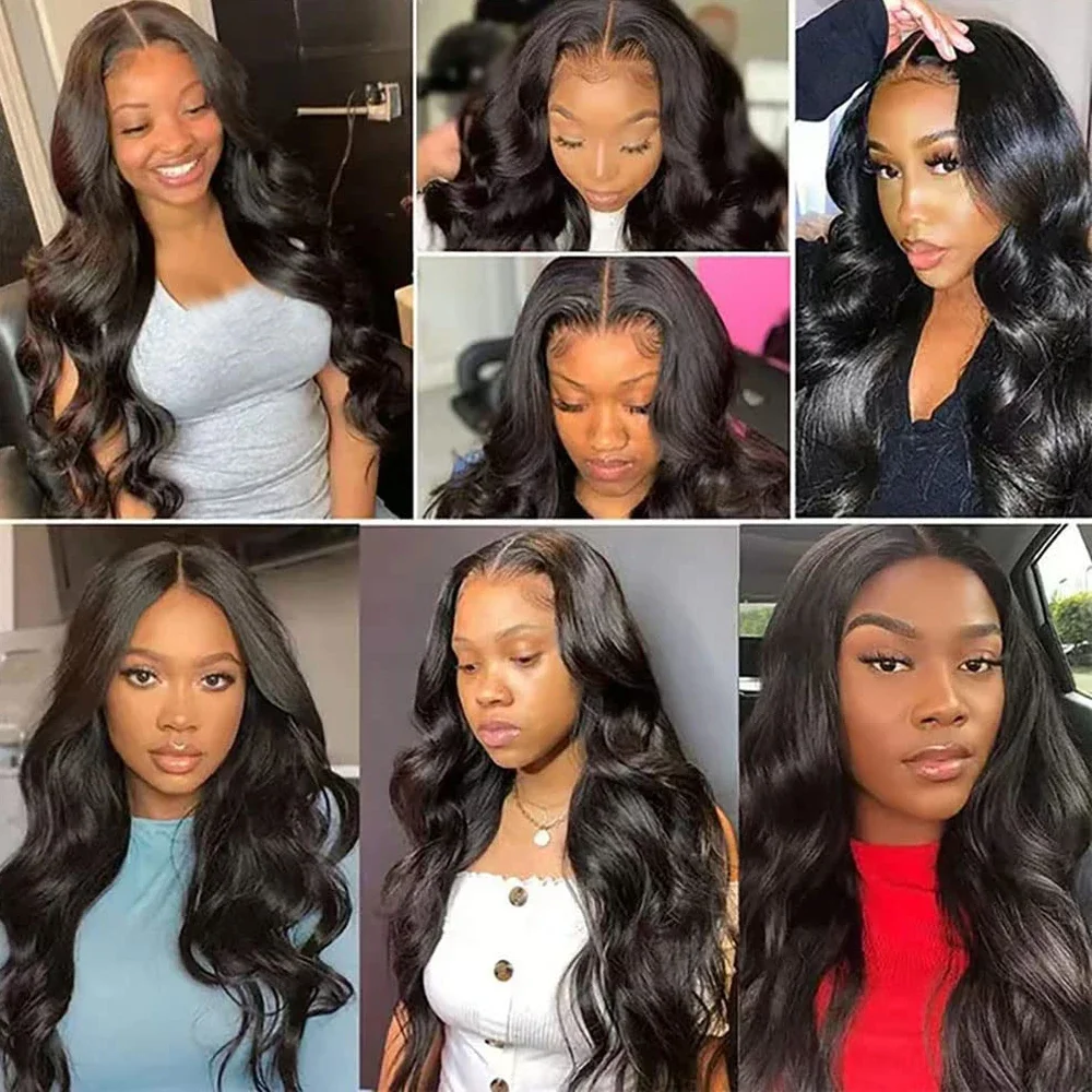 Bundle di capelli vergini brasiliani non trattati con capelli umani ondulati_voghion.com