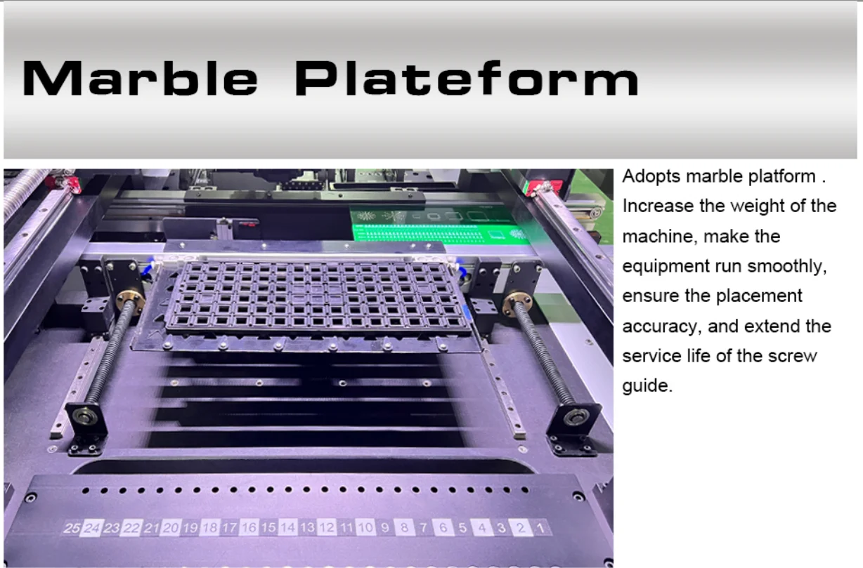 Automatic SMT Production Line Q8 Smart Phone LED Assembly Machine Full Line Pick and Place Machine