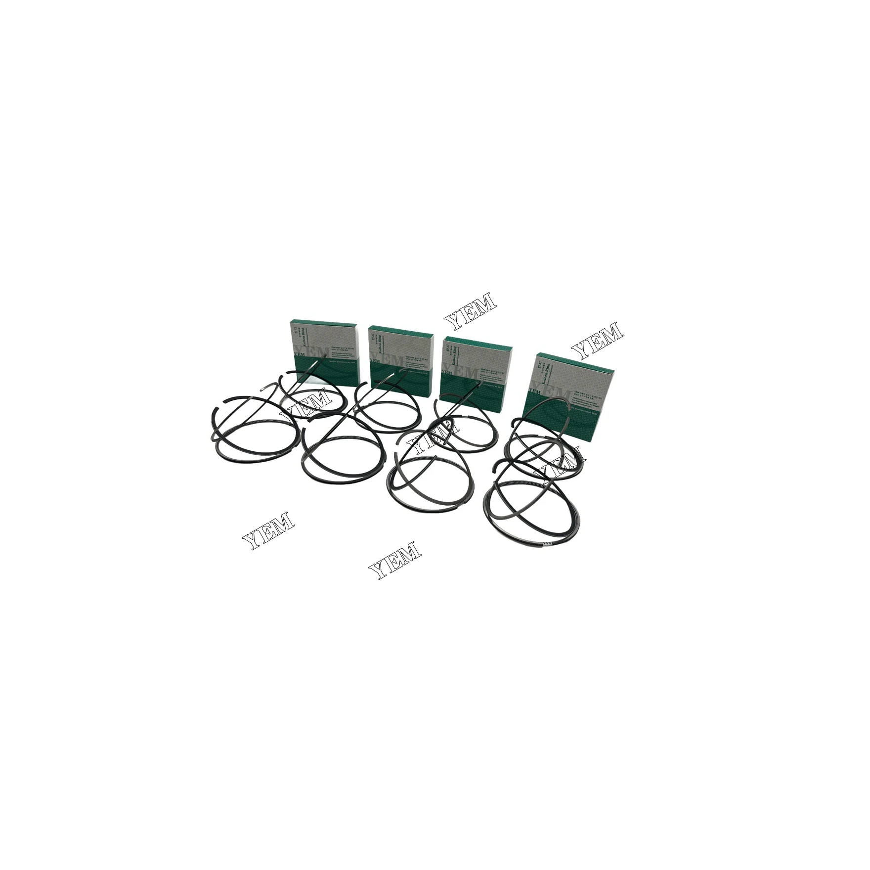 Excavator Parts P158 Piston Ring for Doosan / DEVELON Fast Delivery Engine Parts
