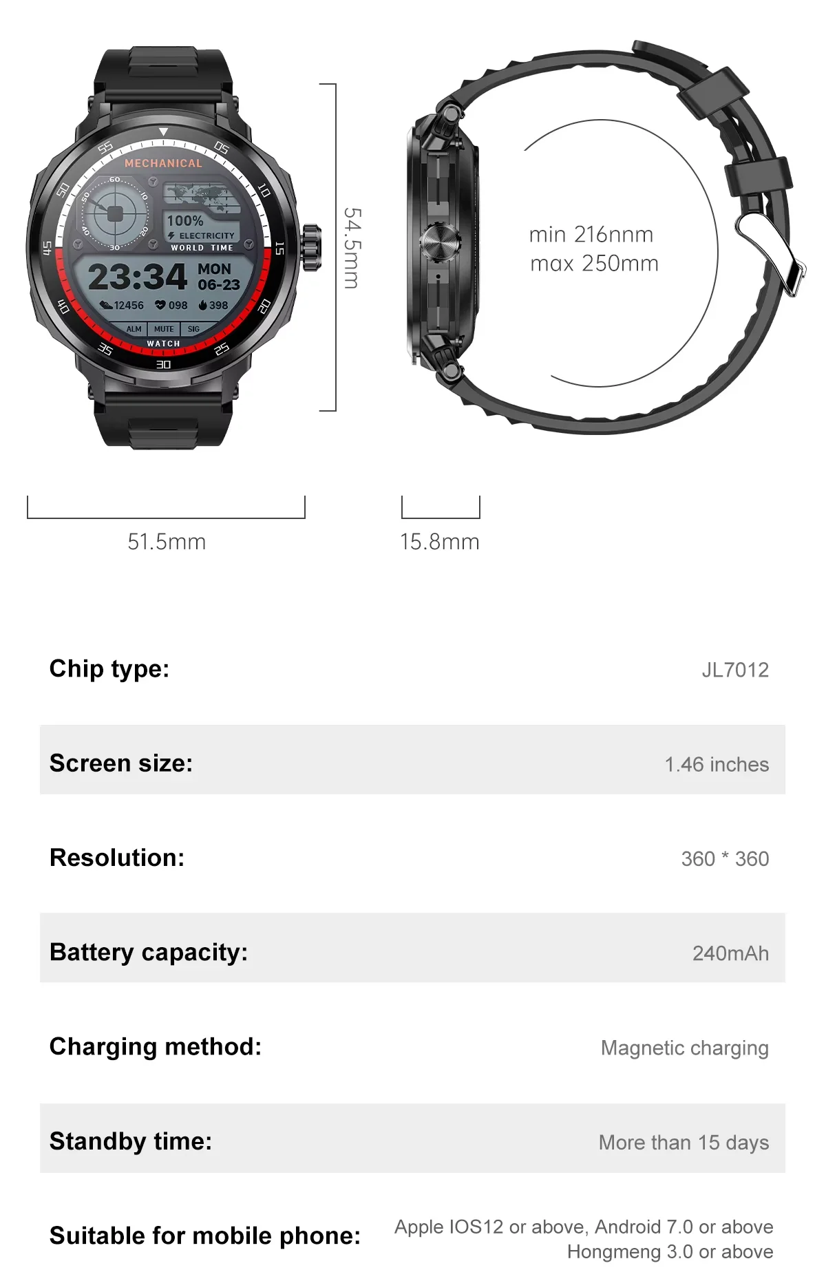 NEW Arrival D11 Sport Smartwatch with Earbuds 2 in 1 Earphones 1.46inch BT  Call Heart Rate Fitness Tracker Smart Watch