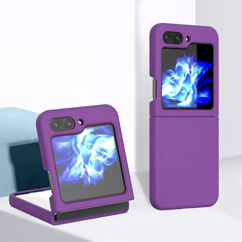2023 Newest Z Flip 5 Silicone Case Flip Phone Case For Samsung Galaxy Z Flip 5 Liquid Silicone