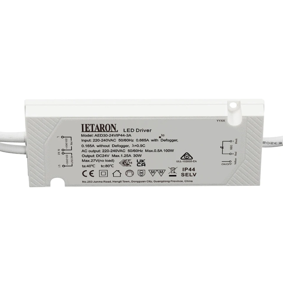 Alimentatore LED Driver 12V 0.5A 6W, Tensione Costante Per Strisce LED
