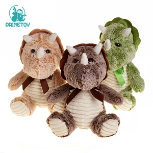 Dinosaur Plush Toy Triceratops Baby Soft Stuffed Toys