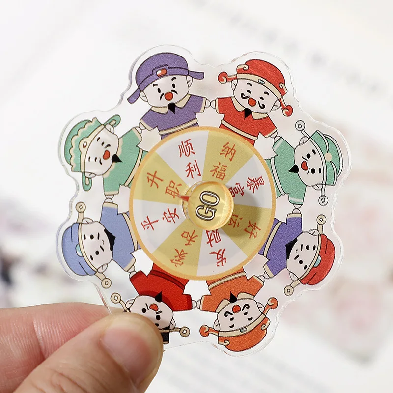 Rotatable Magnets Custom 3D Rotating Acrylic Fridge Magnets - Cute & Durable