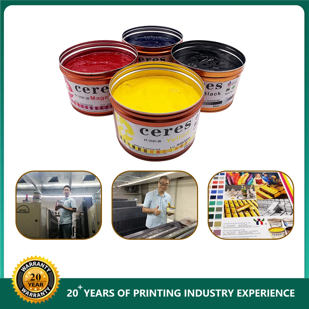Ceres Uv Offset Printing Ink For Label And Paper Printing Ink