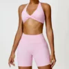 Reggiseno e Shorts Rosa