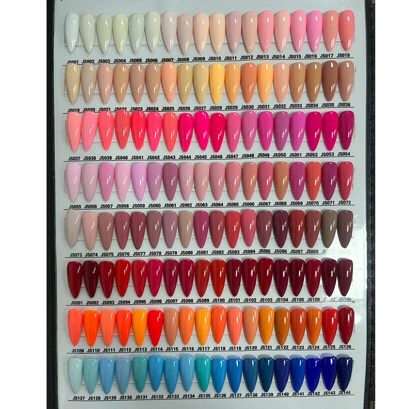 OEM Factory Acrylic Powder Nail Paint Dipping Powder 210 Colors