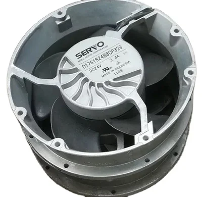 D1751S24B8CP329 SERVO 24V 172mm ファン - 17251 3.4A 4線 丸型冷却ファン Powerful 24V 172mm 3.4A 4-Wire Round Cooling Fan Togo | Ubuy