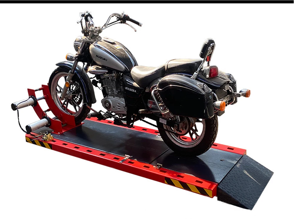 1000kg Pneumatic Lift Platform Hydraulic Motorcycle Lift With
