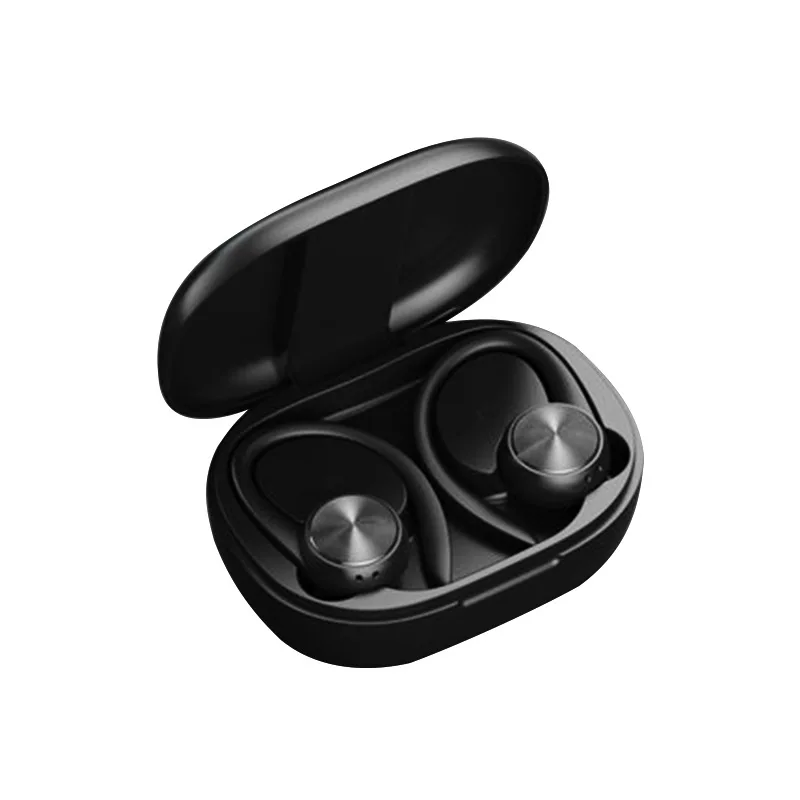 New TWS R200 Bluetooth Headphones Wireless Stereo Earphones Sports Wireless Earbuds Ear Hook Waterproof Headset with Microphone Secondary Image