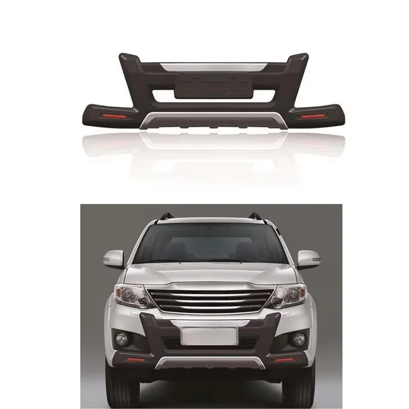 Factory Add Modified Additional Car Parts Front Rear Bumper for Toyota Fortuner 2012- 2015