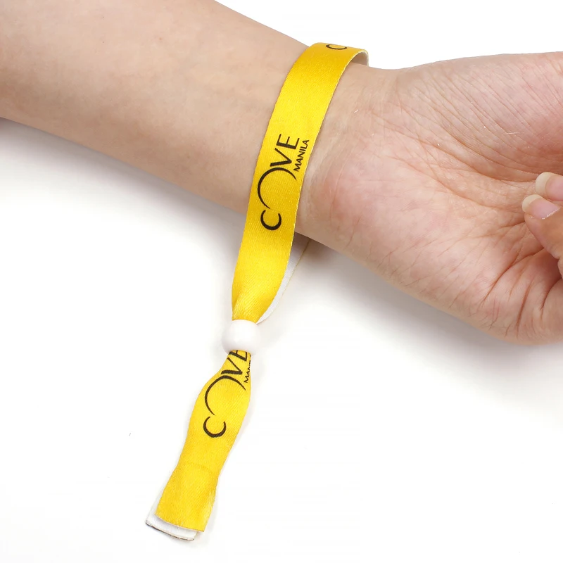 Professional Wristbands Supplier Festival Bracelets Party Polyester Bands  Adjustable Lanyard