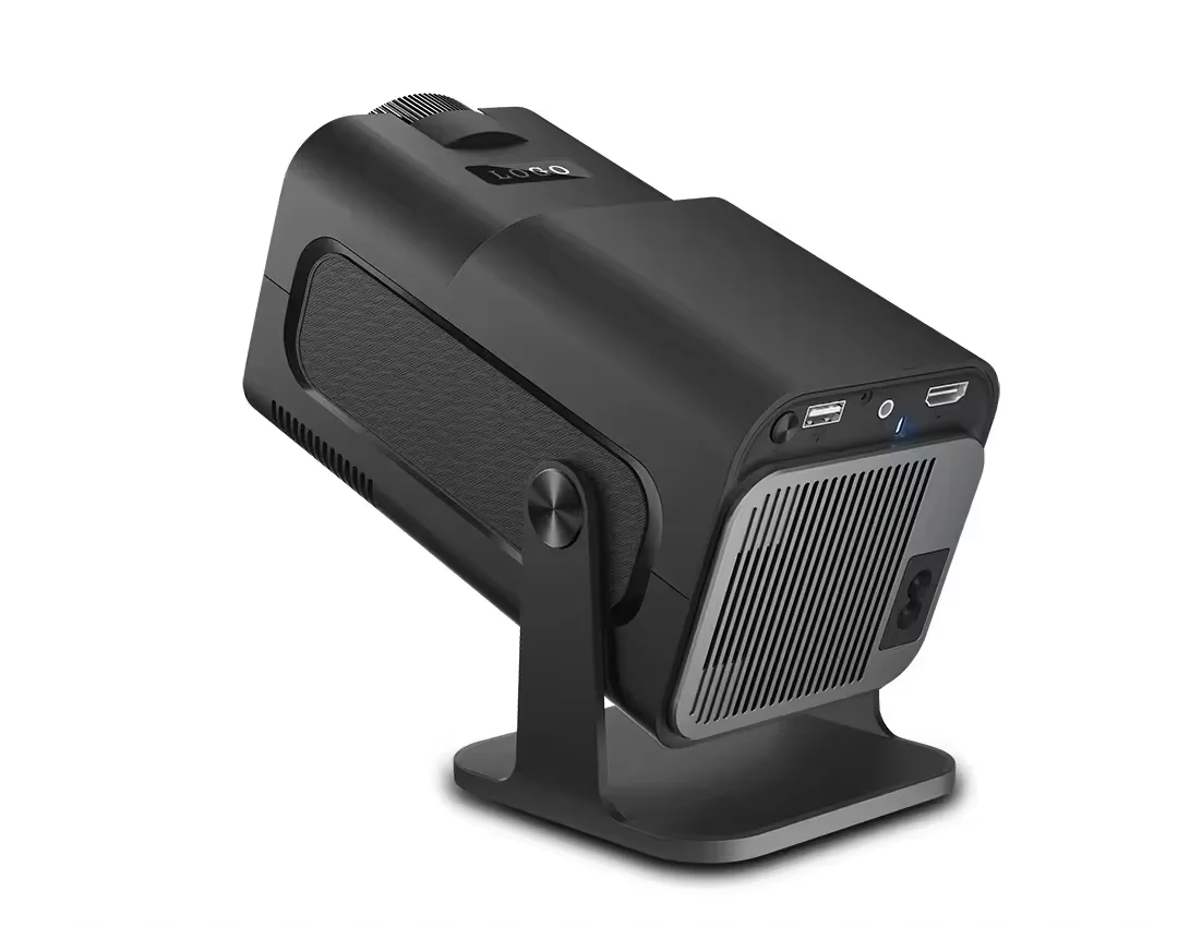 4K HY320 Mini Portable Projector - 300 Lumens, 1080P