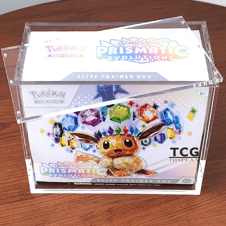 krokorok pokemon card value Booster Box Acrylic Case – Rush Cards main image 0