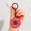 Ciondolo manubrio fitness-rosso