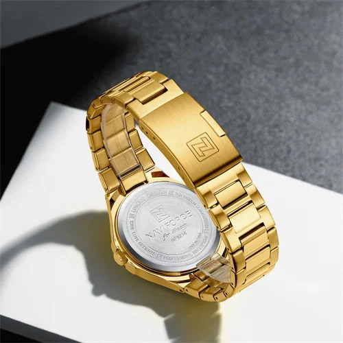 NAVIFORCE 9214 GG - Luxury Men's Watch with Date & Chronograph
