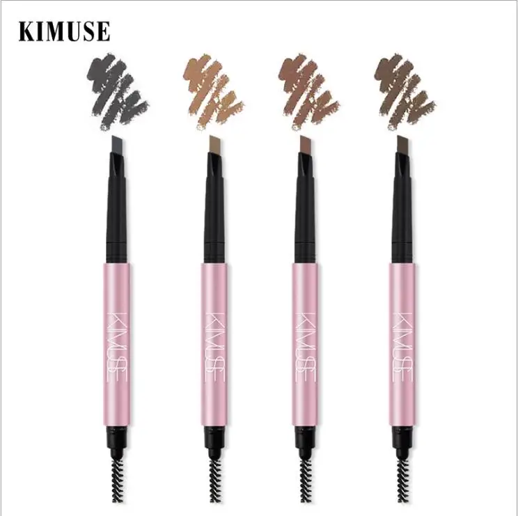 KIMUSE Eyebrows Pencil Tint Cosmetics Natural Long Lasting Tattoo Eyebrow Waterproof Black Brown Eyebrow Pen Eye Makeup Tools
