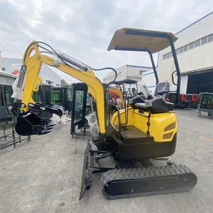 Smallest Digger Machine Micro Excavator Hydraulic Crawler Kubota Engine Garden Farm Excavator Machine Forestry Machinery Digger