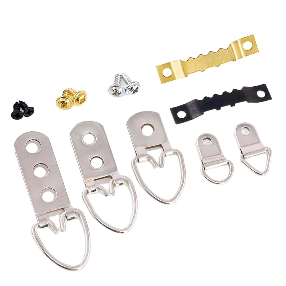 Wholesale Frame Hook Heavy Duty D Ring Hanger With Screws For Photo