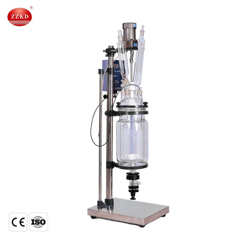 Lab Small 5L Bioreactor Pyrolysis Reactor Price
