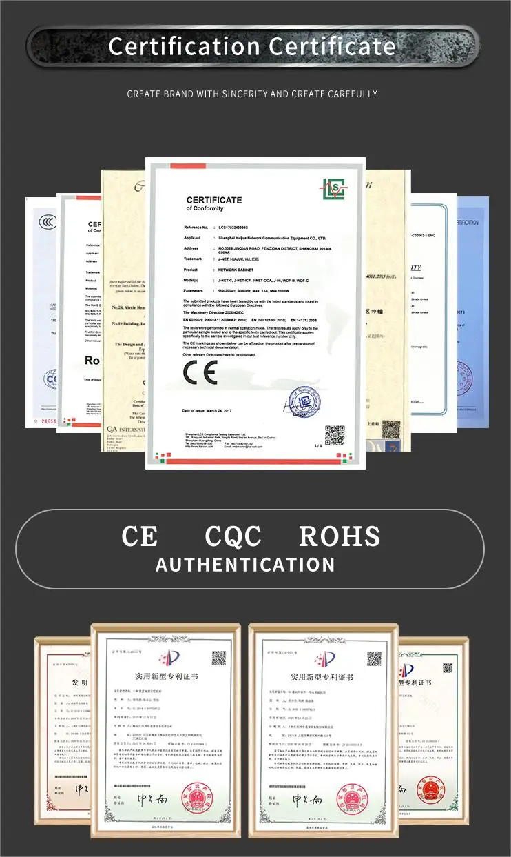 Server Rack Standard 19 Inch Mount Rack Network Cabinet With Steel Mesh Door(图12)