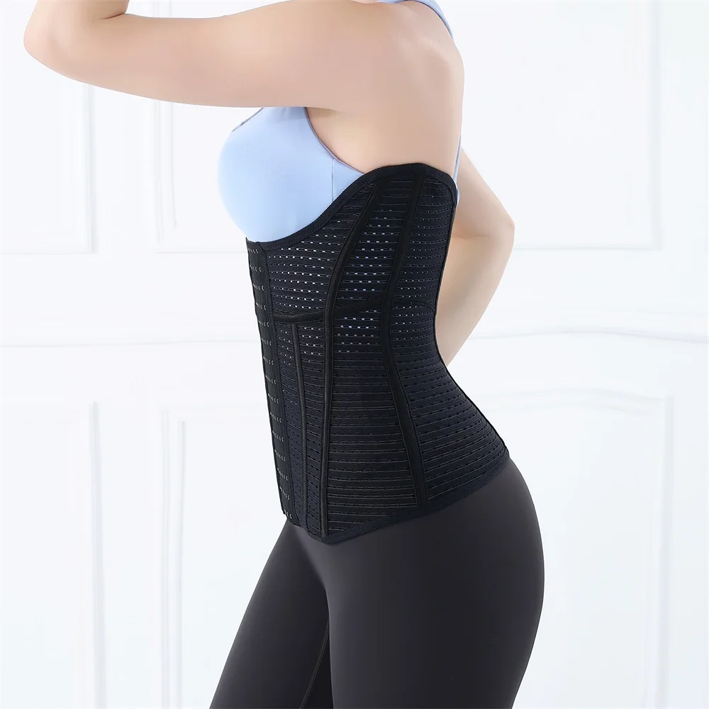 Waist Cincher Trimmer Belt Girdle Workout Shapewear Tummy Control Shaper Waist Trainer for Women factory