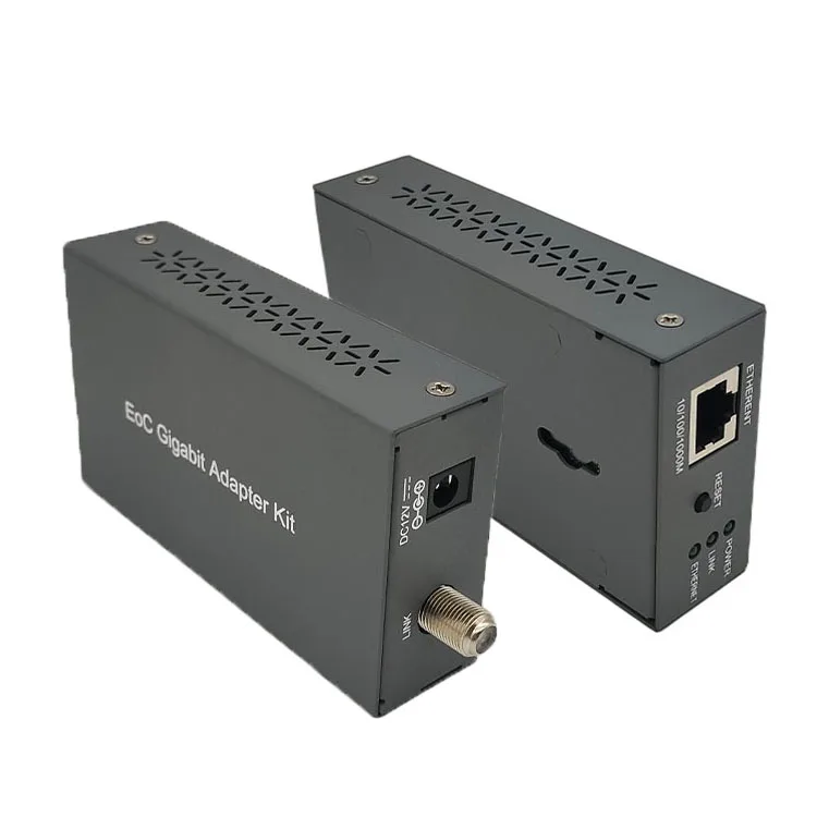 New Product FTTX FTTH XPON GPON ONU ONT RG45 to Coaxial G.hn EoC System Modem Adapter Ethernet Over Coax Endpoint Controller