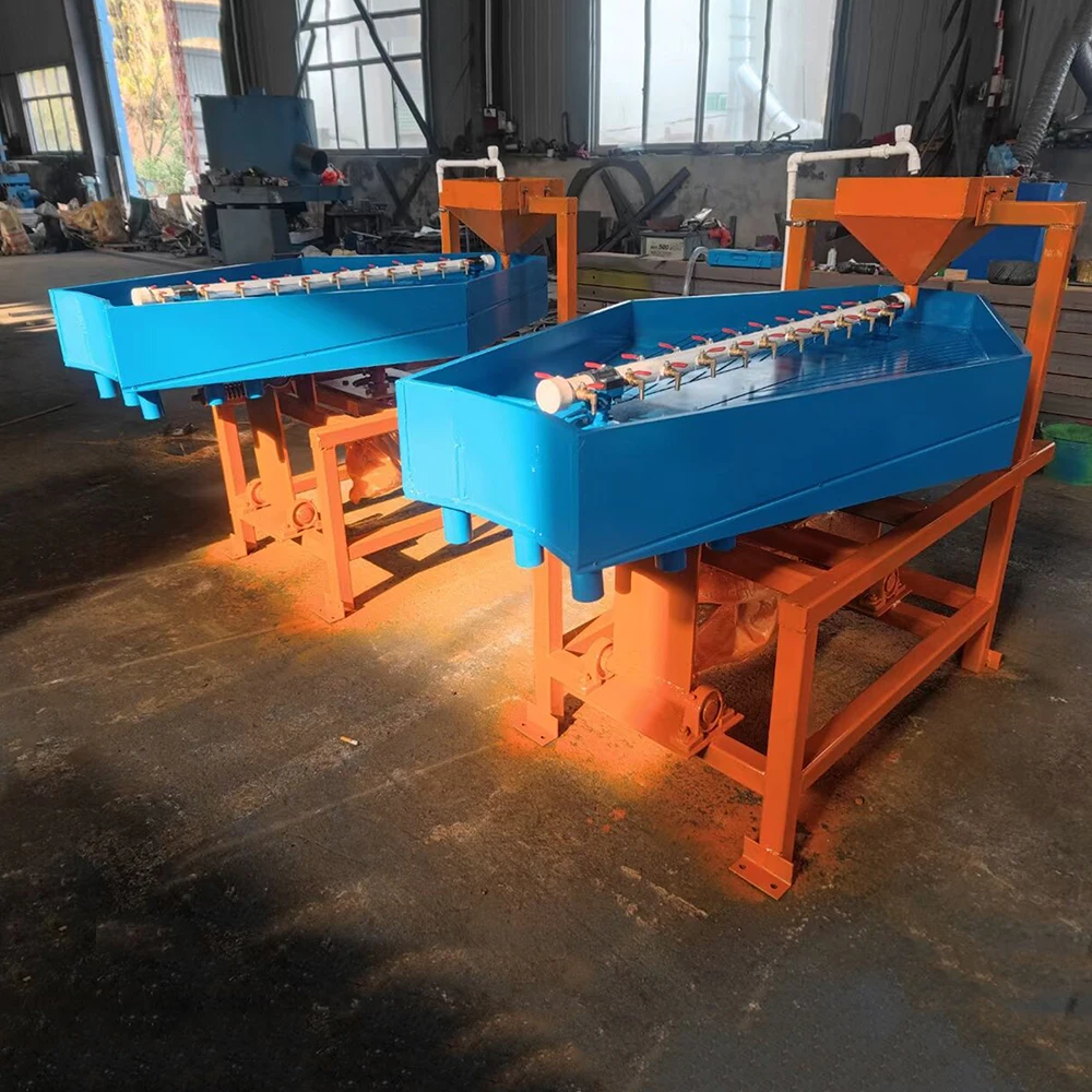 Small Scale Fine Gold Separation Gravity Separator Gemini Shaking Table for Gold Extraction