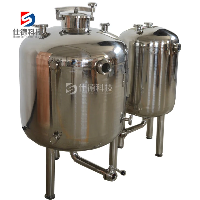 SS304 SS316L steam heating edible oil storage tank price for food garde industry