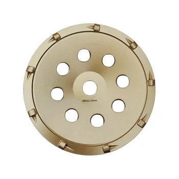 7 Inch Epoxy Removal Concrete Diamond PCD Segment Cup Wheel Premium Abrasive Product PCD Grinding Disc