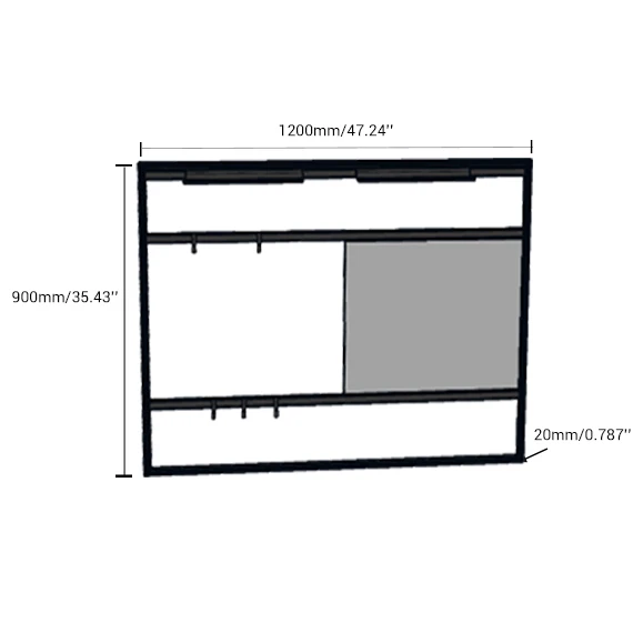 High Quality Easy Installing Display Racks Versatile Decorative Wall Mounted Shelves for Interior Entryway Wall Mount Organizer details