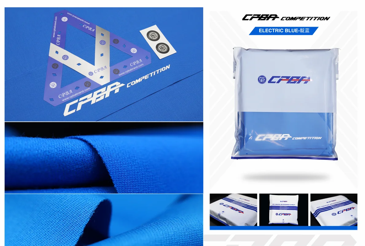 CPBA Competition Grey or Blue Premium Quality Pool Table Fabric