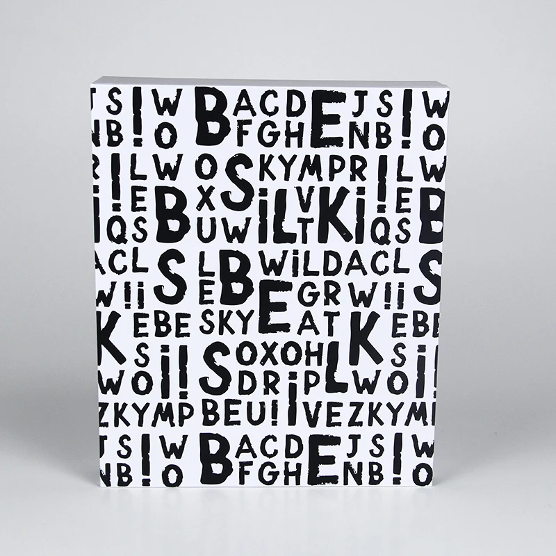 定制logo黑白印花豪华纸板服装包装纸抽屉盒 Buy 豪华服装包装抽屉盒 Logo印花抽纸盒织带拉出盒子 纸箱product On Alibaba Com