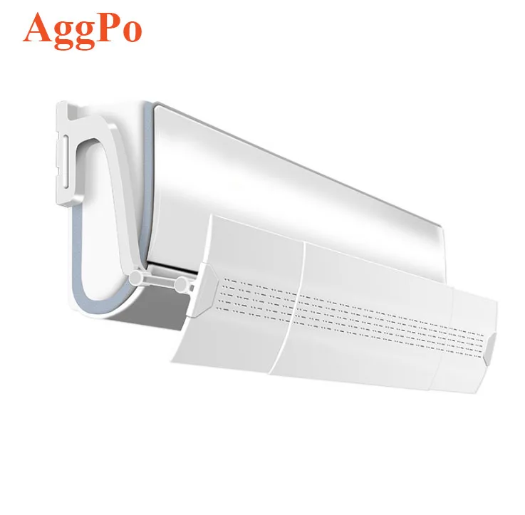 Upgrade Adjustable Foldable Air Conditioner Deflector Confinement Anti Cooled Baffle Wind Direction Telescopic Windshield