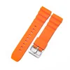Orange-steel color buckle