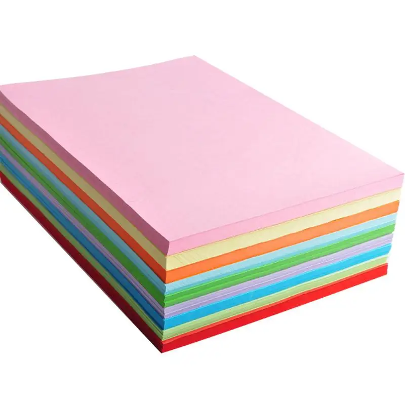 Total 10 Color A4 Size 120gsm 150gsm 160gsm Color Paper/manila Paper ...