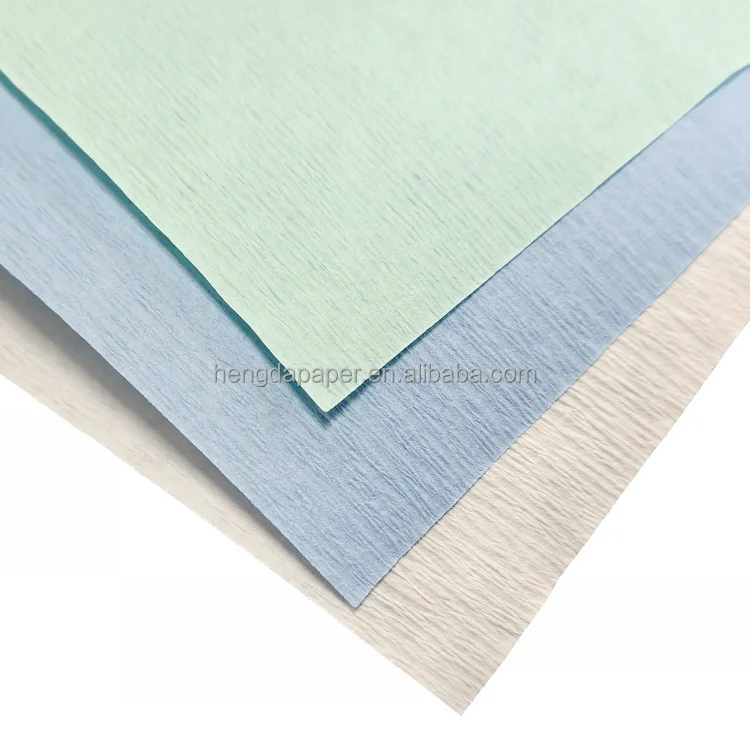 Sterile Medical Grade Packaging Wrap Crepe Paper Disposable Virgin Wood ...