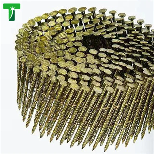 PALLET 1-1/4 INCH SMOOTH SHANK COIL ROOFING NAIL (7200 PACK/BOX) - USA BASED - MIAMI DADE APPROVED - USA MARKET