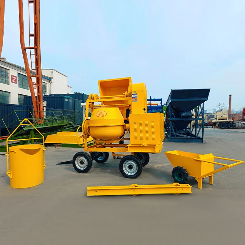 1m3 Concrete Mixer Trailer  for Various Construction Needs