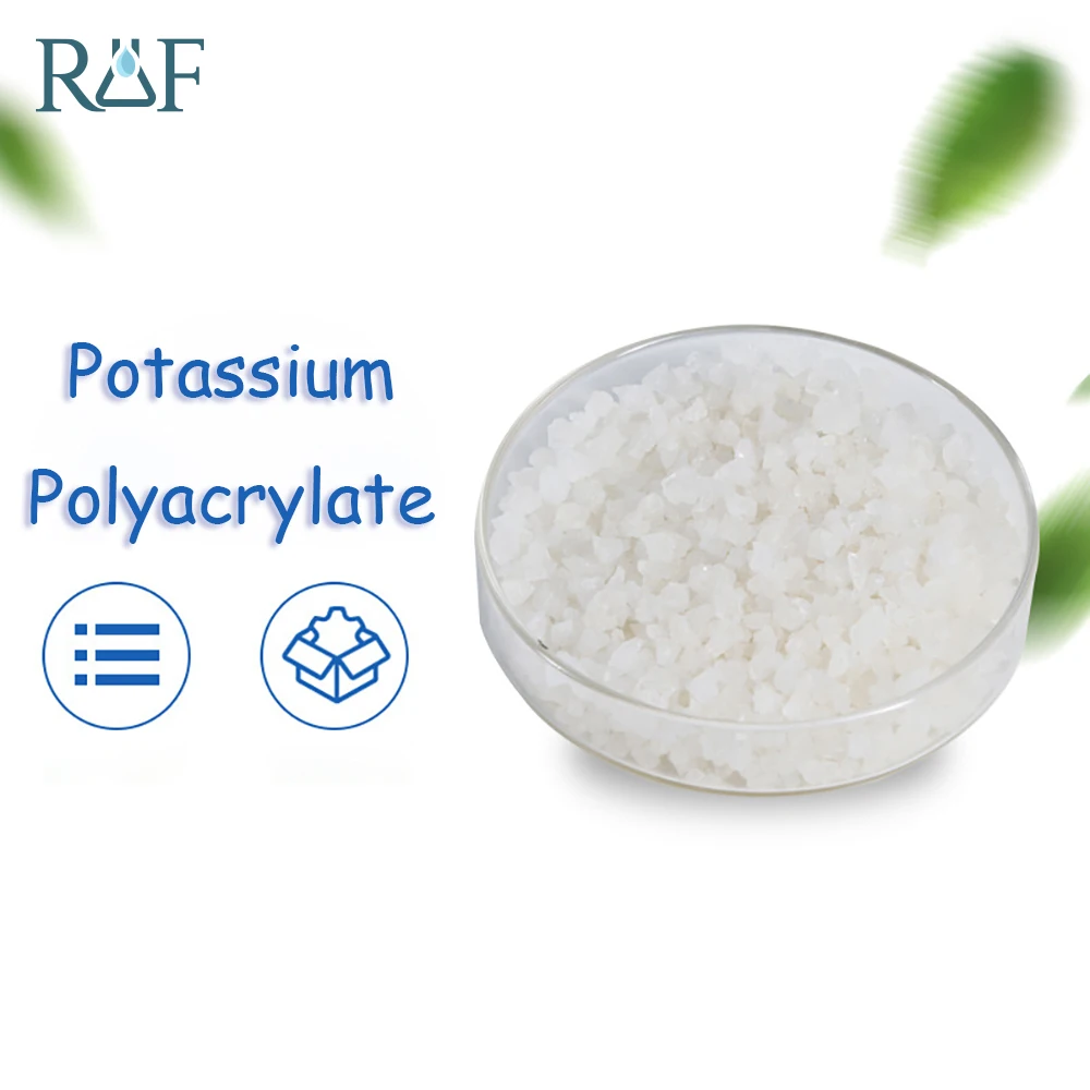 16 Years Service Life Factory Direct Selling Hydrogel Soil Potassium Polyacrylate Super Absorbent Polymer Potassium and Water