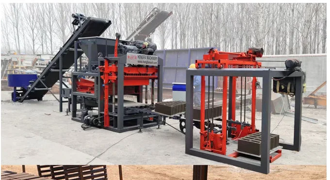 QTJ4-25 Hollow Brick Making Machine - Efficient & Durable