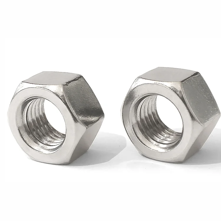 Hex Nuts A2 Stainless Steel Nuts M2 to M10 DIN934 